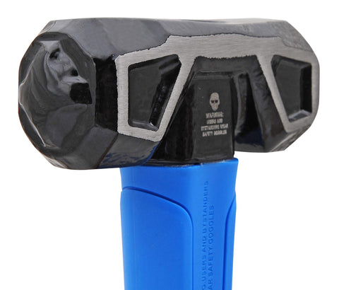 REAL STEEL Sledge Hammer cushion grip double-face for comfort during use.