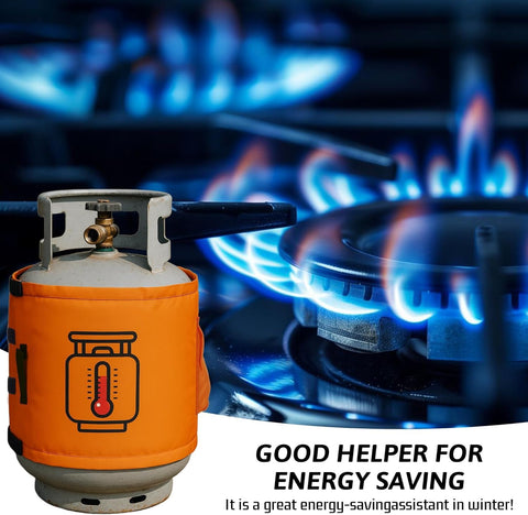 REALDOOGYMX propane tank heater blanket LCD display for easy monitoring