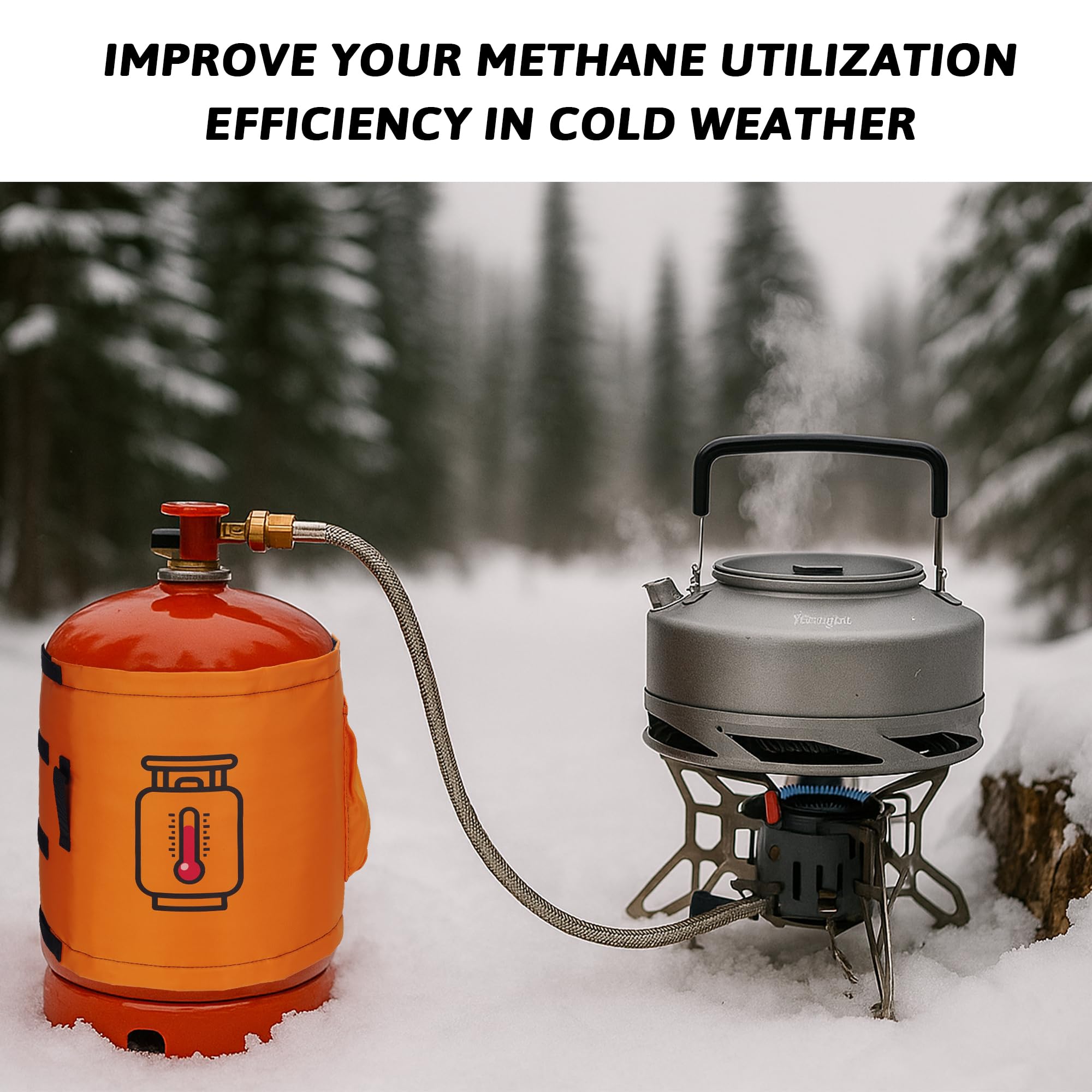 REALDOOGYMX propane tank heater blanket helps maintain steady warmth in cold weather scenarios