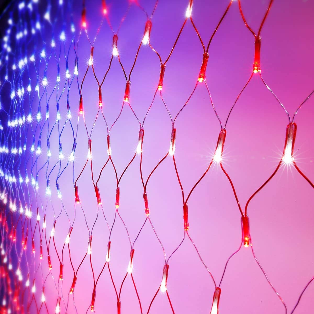 Realization patriotic lights: 6.5 ft flag lighting for festive displays.