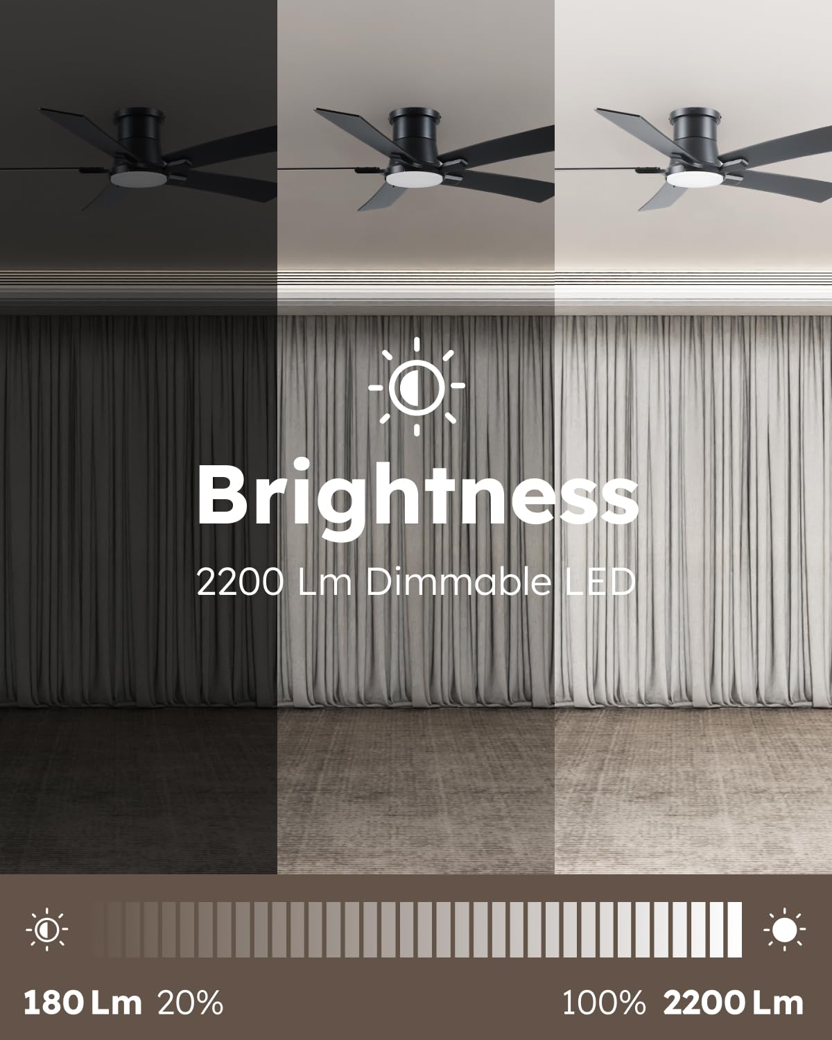 Realmate ideal for indoor bedrooms and living rooms.