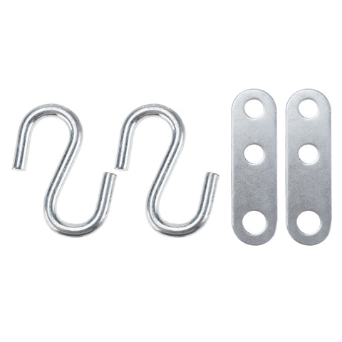 RealPlus rear wheel pulleys with clevis fork for balanced lifting.