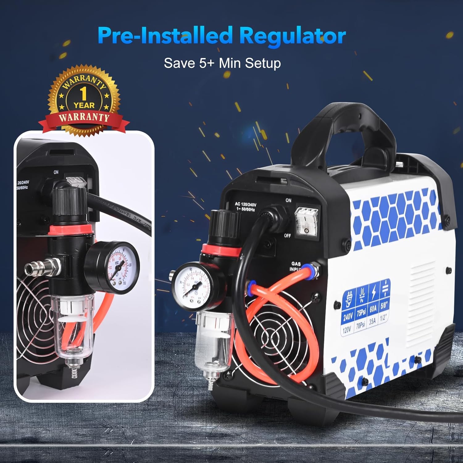 Reboot RBC6000D 1/2-inch cut capability for sturdy steel jobs.