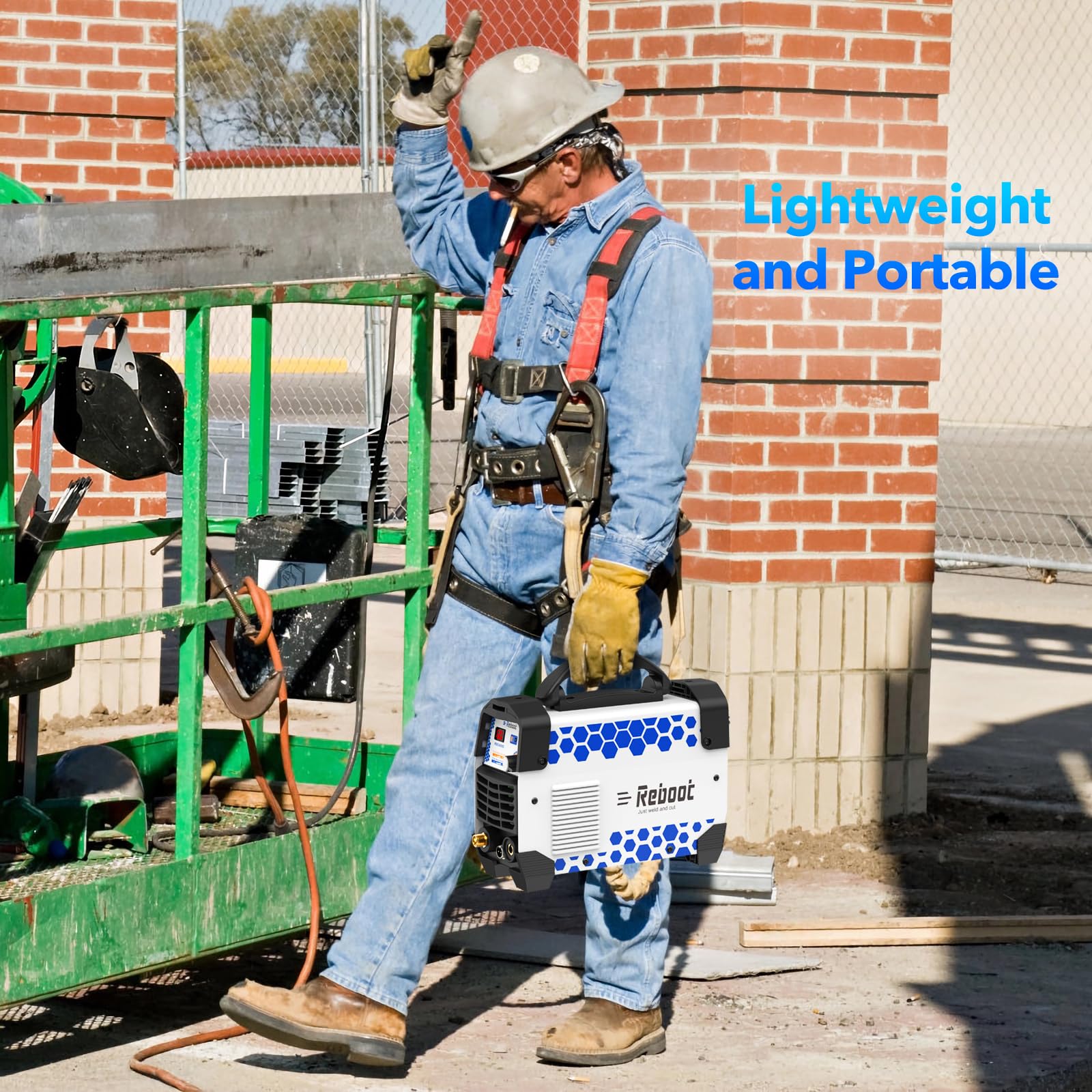 Reboot RBC6000D lightweight under 9 pounds for easy transport.