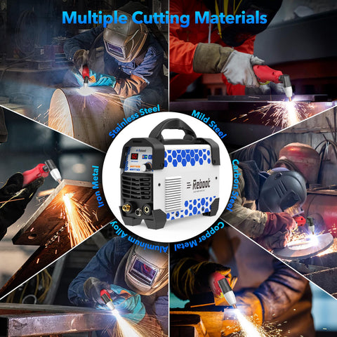 Reboot RBC6000D versatile metal types including steel, aluminum, copper.