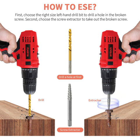 REBRA damaged-bolt removal in use demonstrates reliability with seized fasteners.