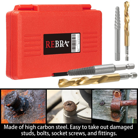 REBRA portable storage case keeps bits organized and protected.