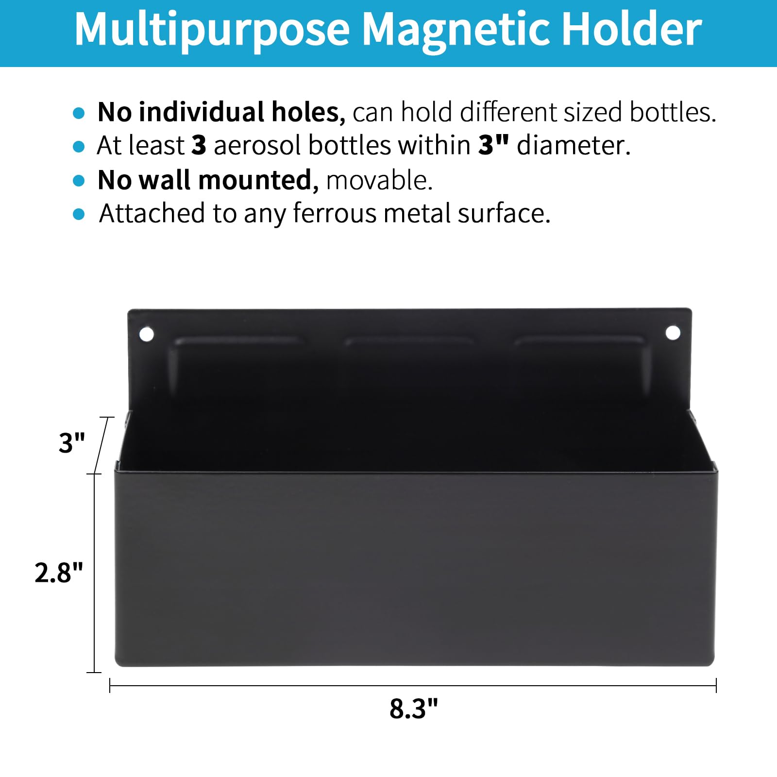 Rechabite holder side view highlighting compact footprint for tight workbenches