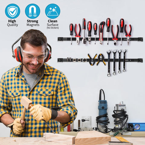 Rechabite mounting brackets and screws included for quick installation