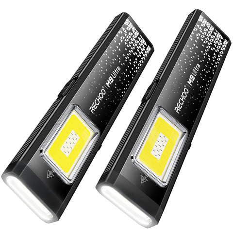 RECHOO rechargeable flashlight 800 lumens for bright outdoor visibility.