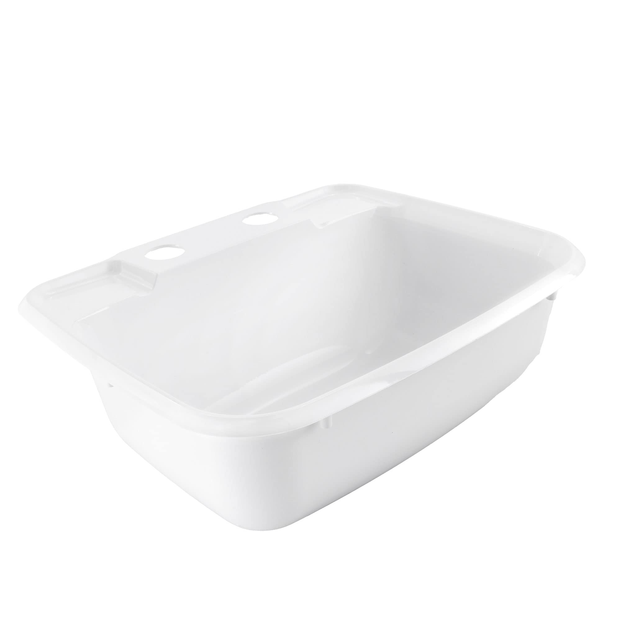 RecPro sink with hardware included for simple RV installation.