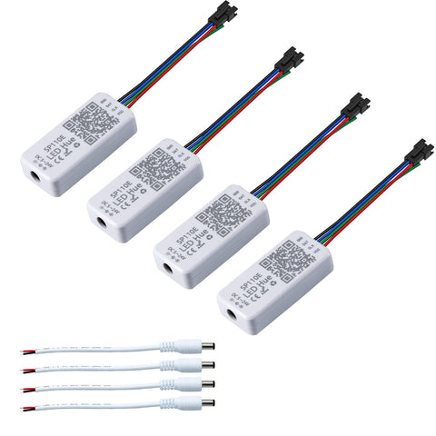 RECRE-TECH SP110E controller front view for precise LED management
