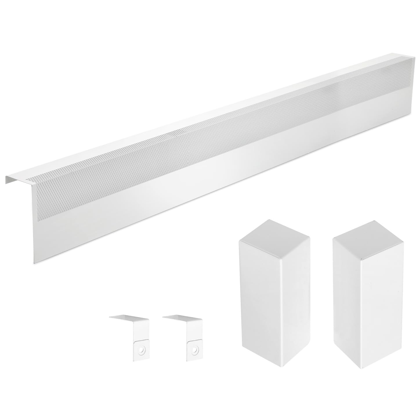 Redants 3ft baseboard cover with left endcap for a clean finish and easy fit