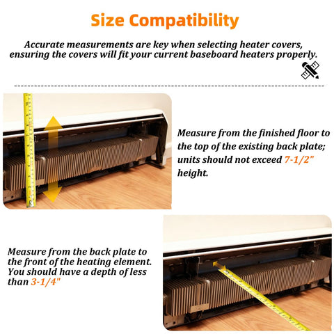 Redants baseboard cover endcaps style for a finished edge or open look