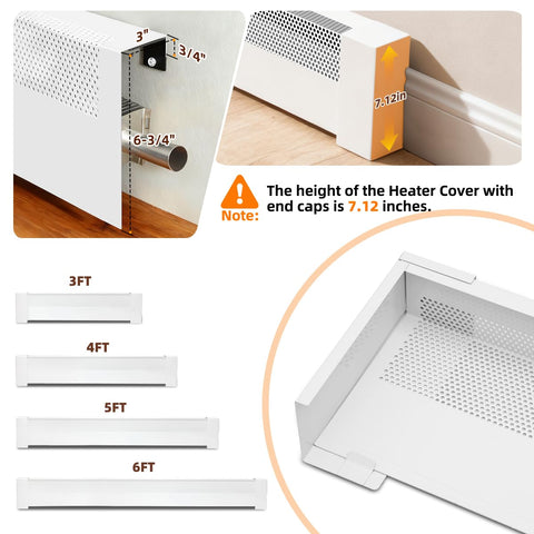 Redants slip-on baseboard cover enables quick tool-free installation over old plates
