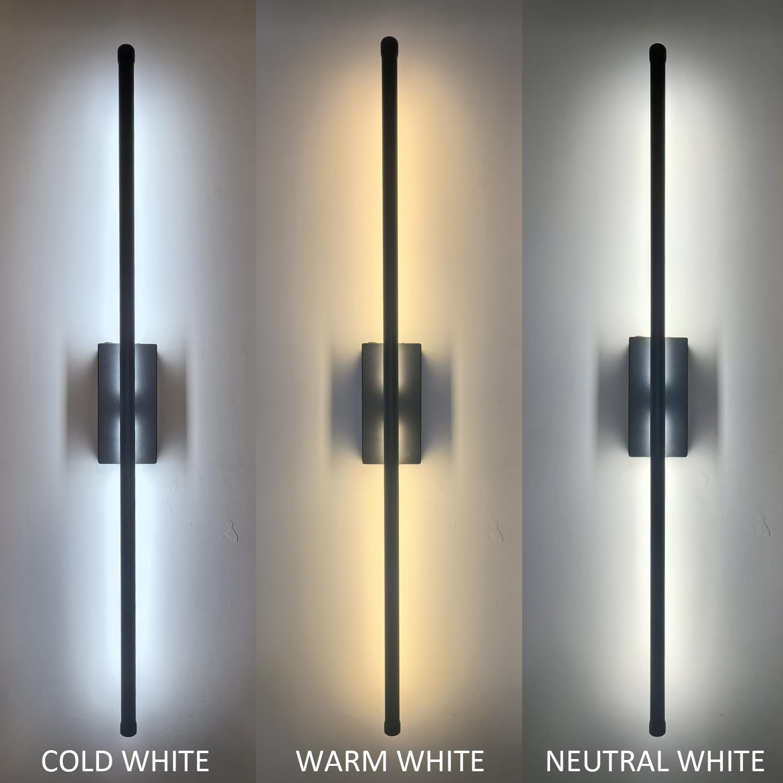 Reddragon Lighting slim-narrow base design preserves wall space with a sleek look.