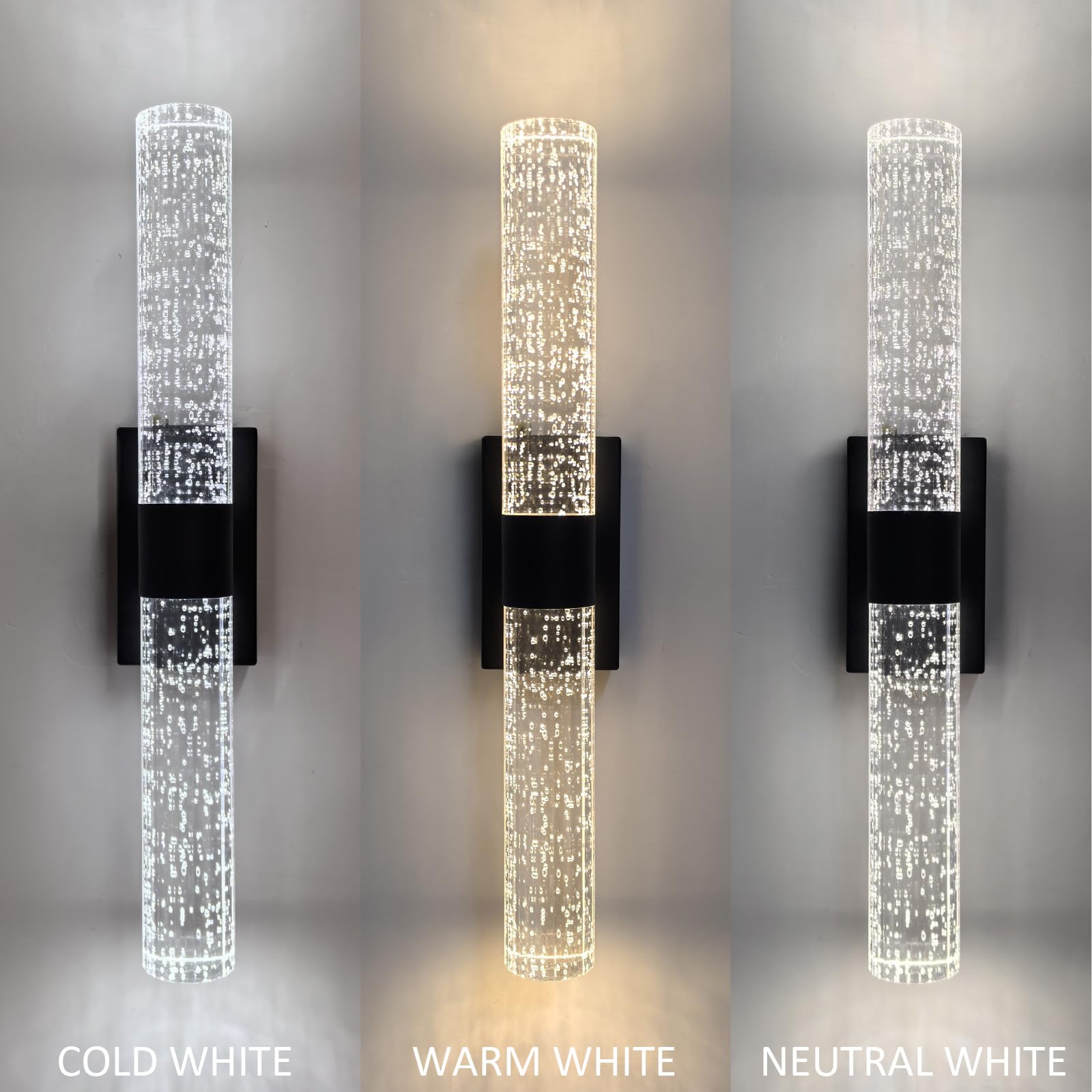 Reddragon Lighting vanity lights ideal for bathroom, bedroom, or living spaces.