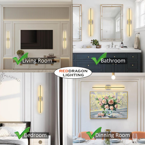 Reddragon Lighting dimming demonstration with adjustable brightness