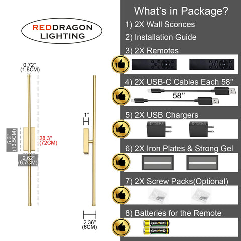 Reddragon Lighting installation on painted wall using iron plate