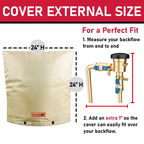 Redford Supply Co. Cold Snap universal-fit design for ¾”–2” valves