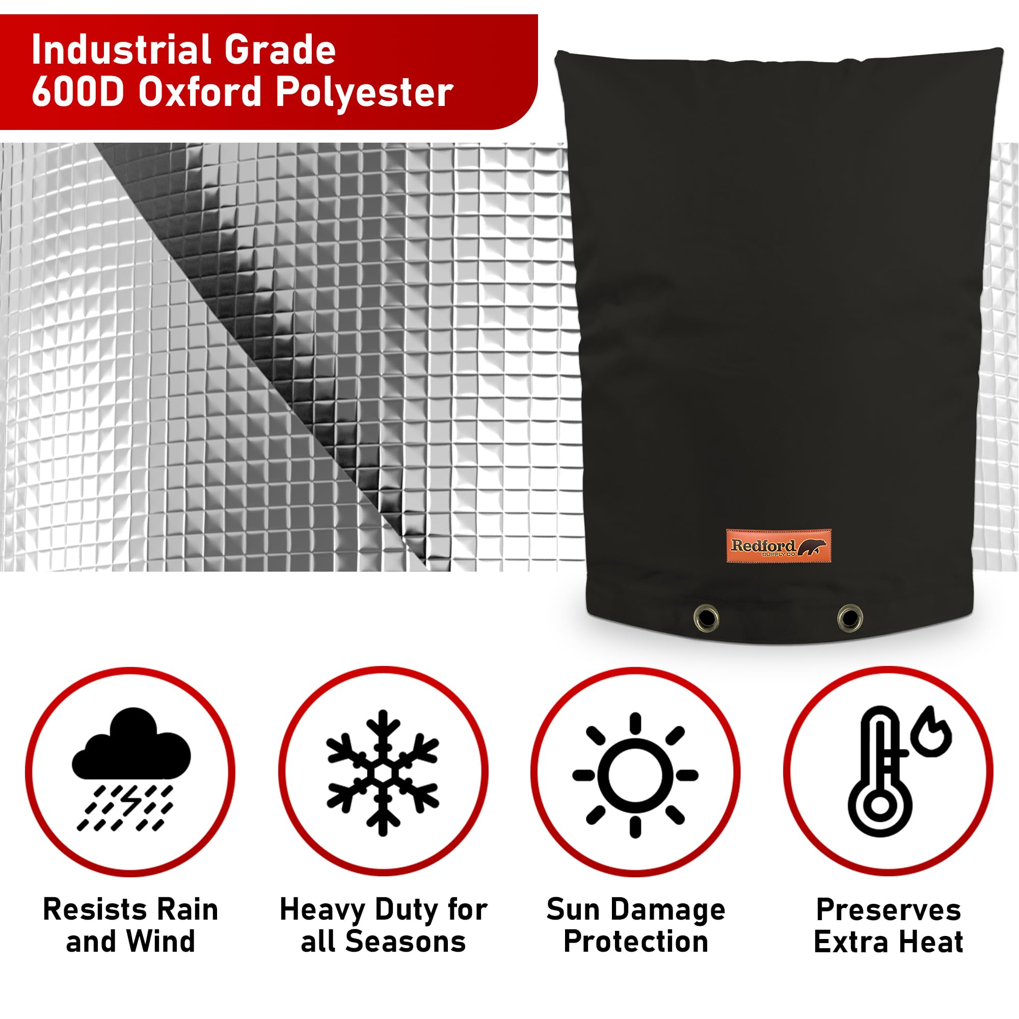 Cold Snap winter protection shields backflow preventer from freezing temperatures.