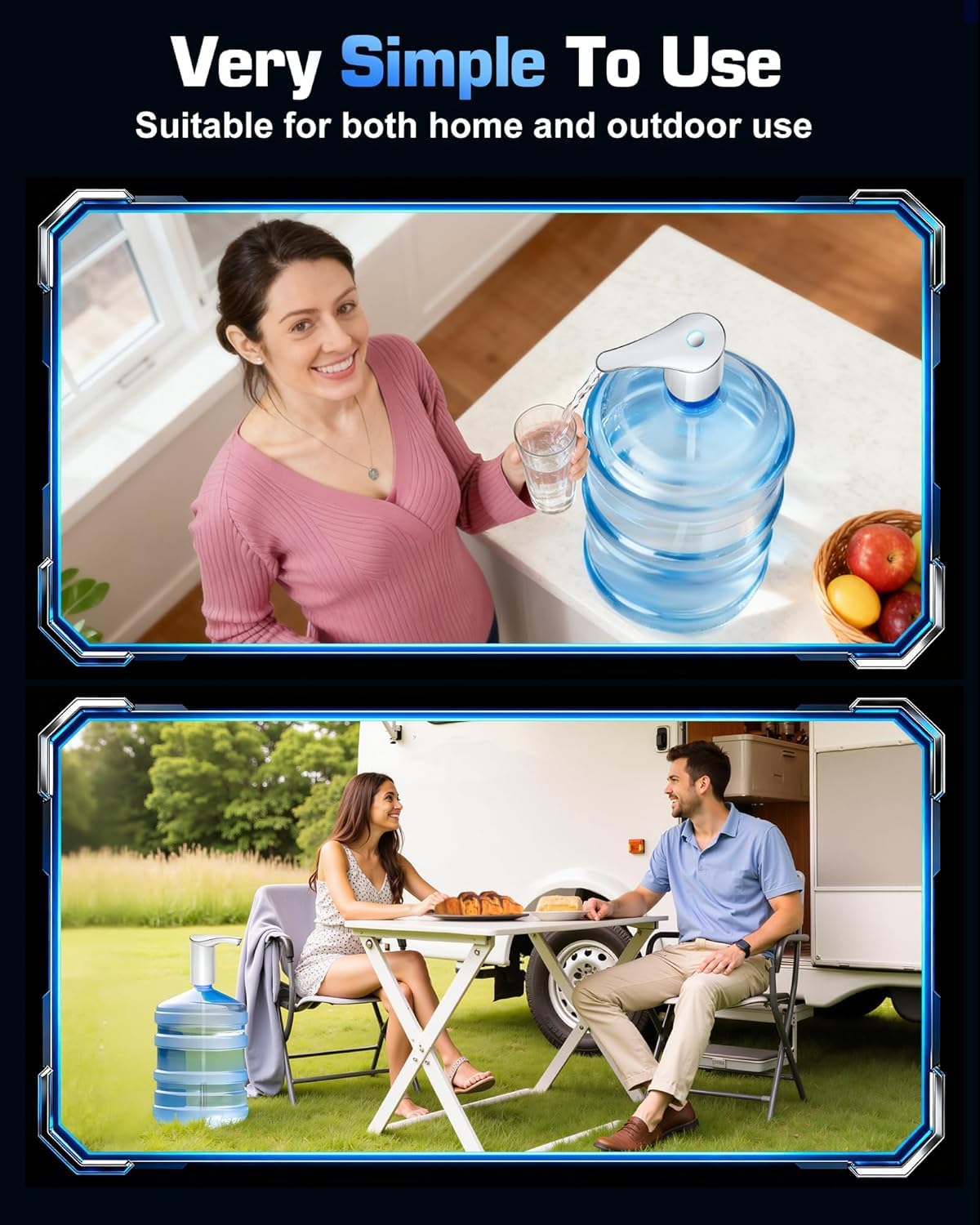 Redsack battery-powered convenience supports long office or camping sessions.