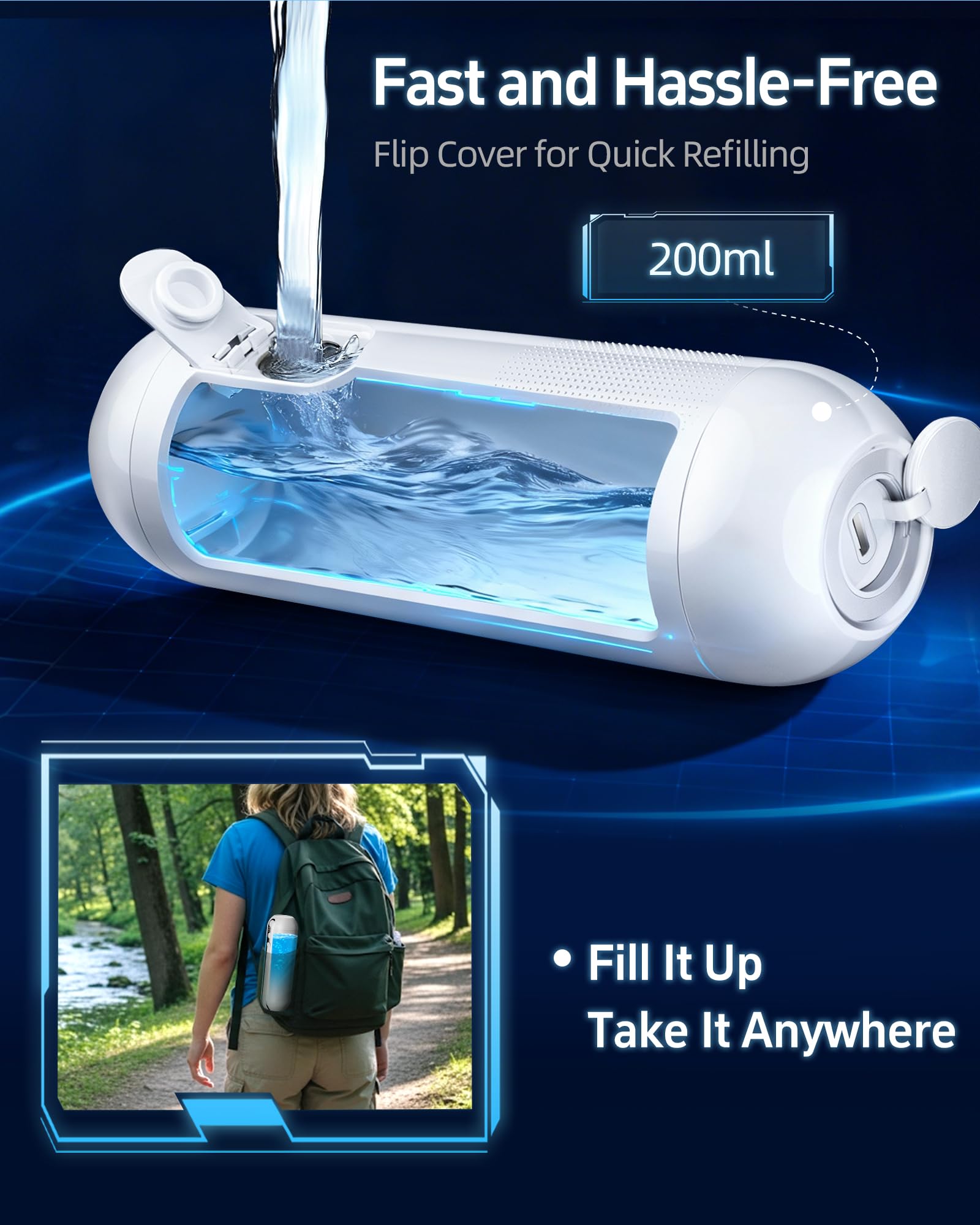 Redsack bidet folding handle locks to prevent accidental spraying
