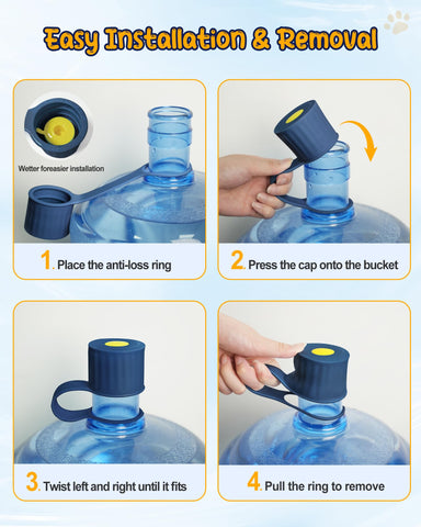 Redsack 2-5 gallon jug compatibility with 55-60mm tops.
