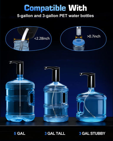 Redsack easy-installation design makes setup quick for 3–5 gallon jugs.