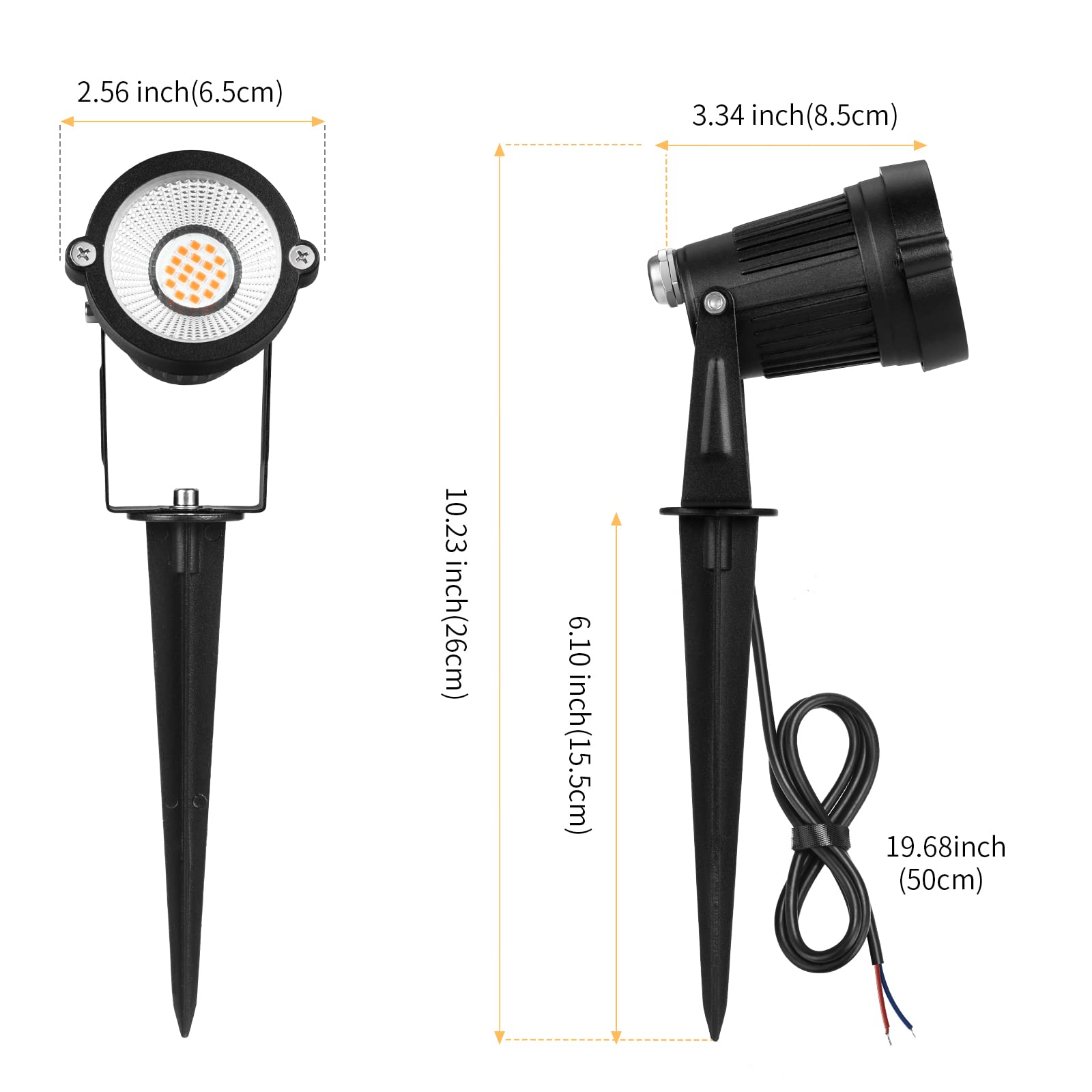 REEGOLD aluminum-shell-light offers durable, heat-dissipating outdoor performance