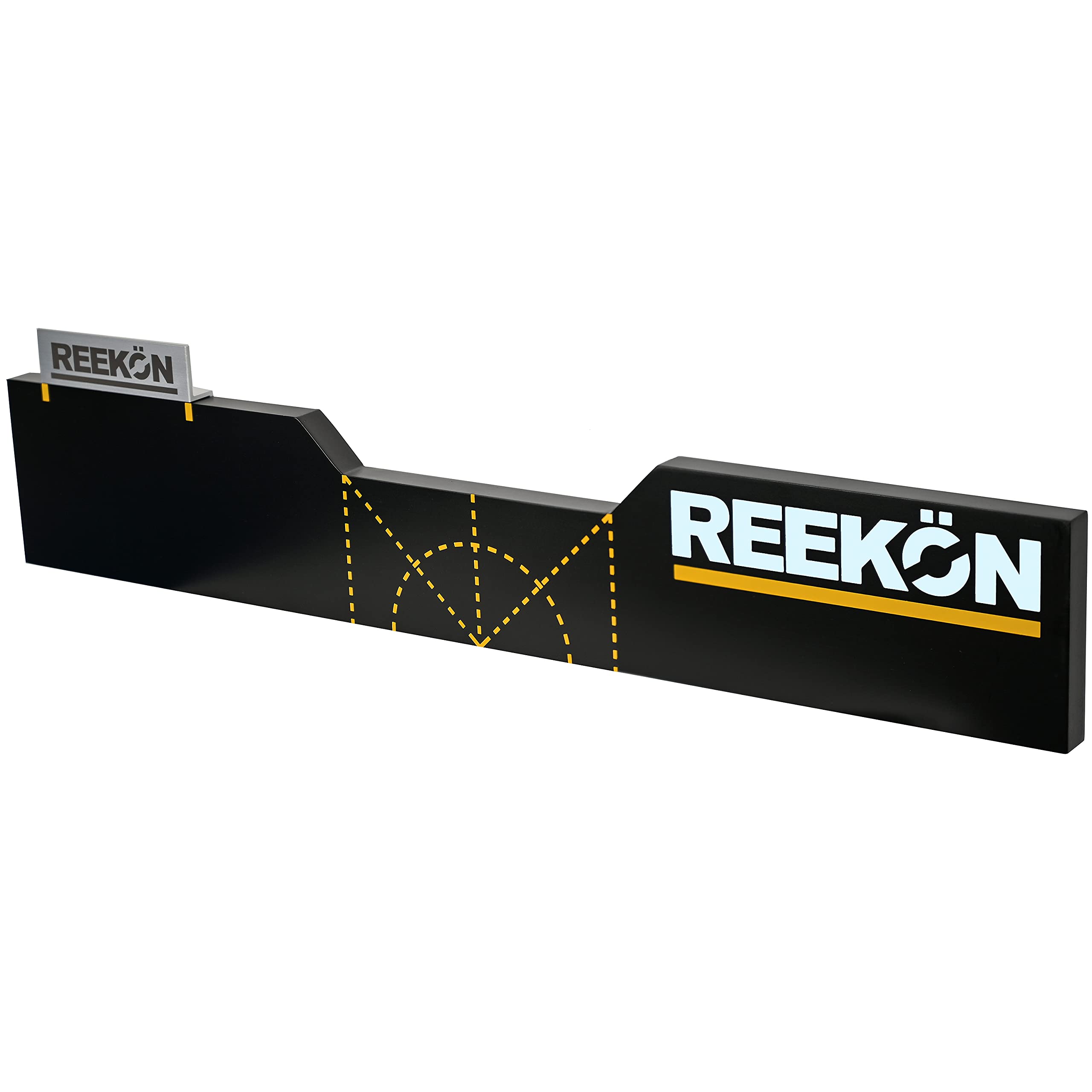 REEKON M1 Caliber Adapter Fence installed on aluminum mount for secure clamping.