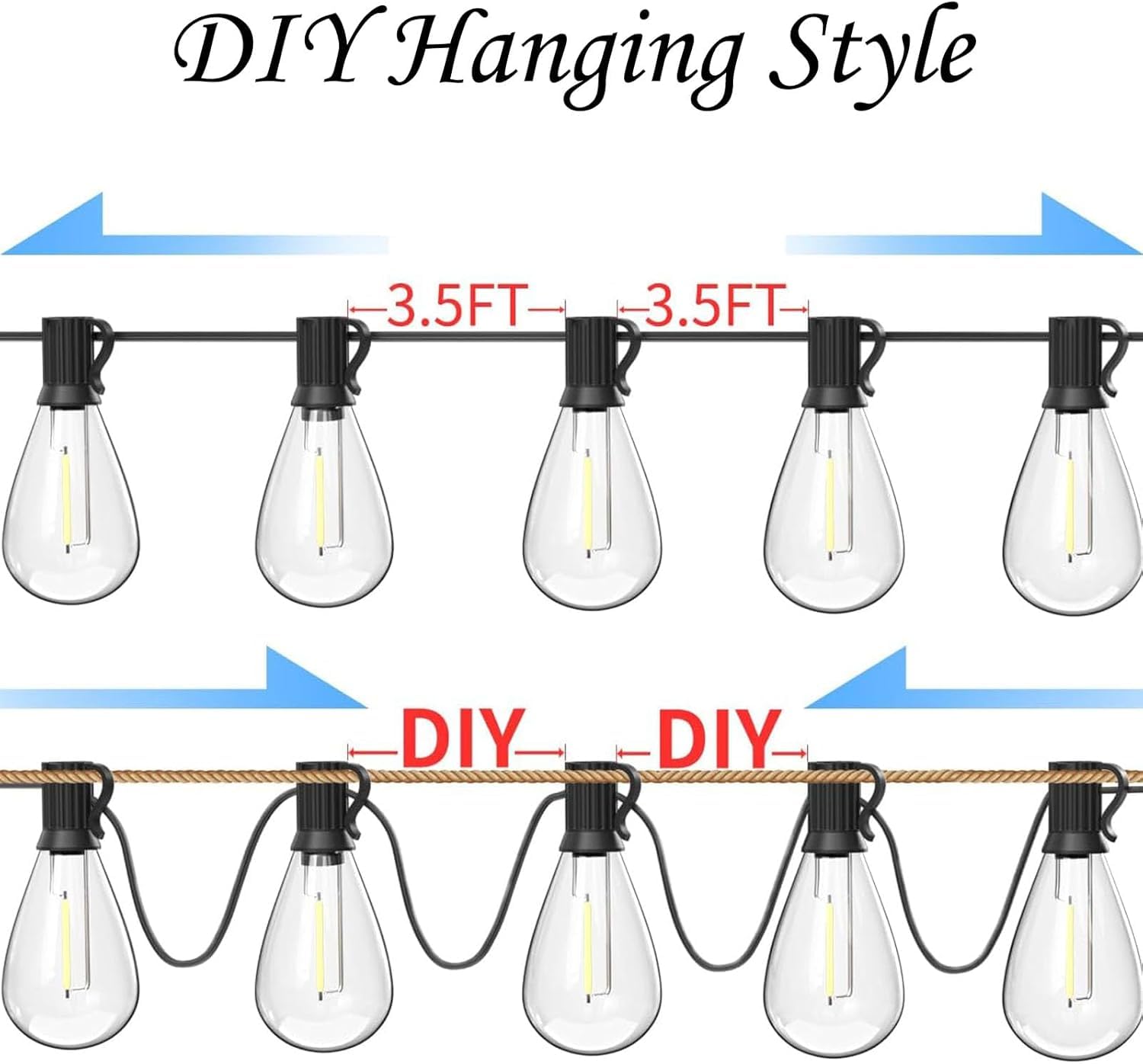 REEMEER wedding and party decor with inviting backyard lighting