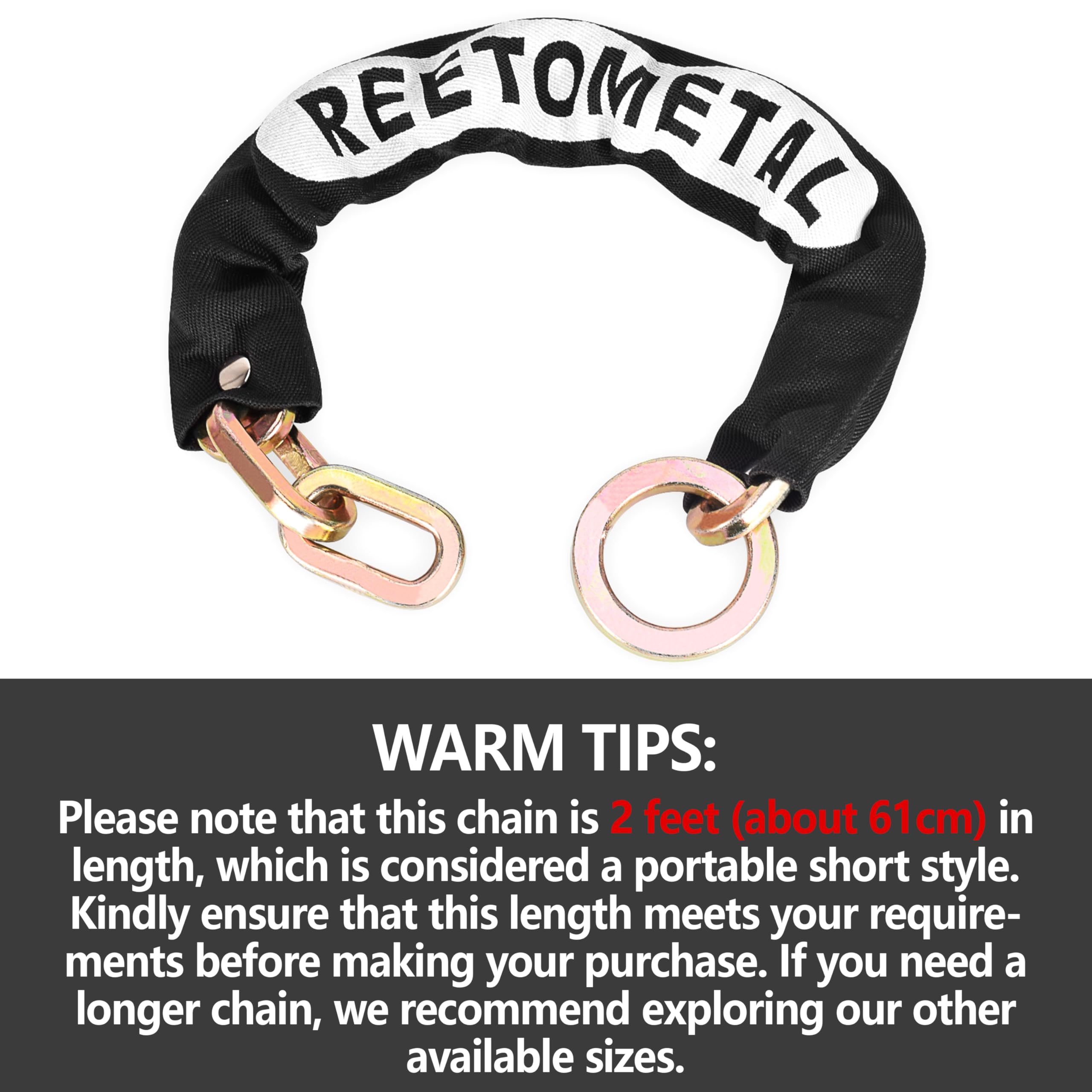REETOMETAL 3T hardened steel construction for maximum durability in demanding conditions