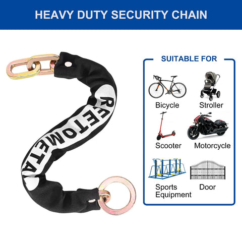 REETOMETAL anti-theft protection for motorcycles and trailers, peace of mind on the go