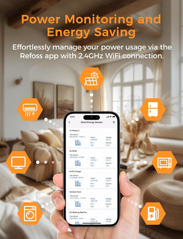 Refoss local data storage keeps energy data private and export-ready