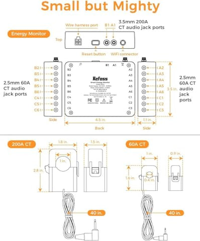Refoss privacy‑focused energy monitor emphasizes on-site data processing