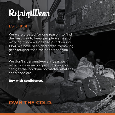 RefrigiWear durable winter gloves for indoor and outdoor work