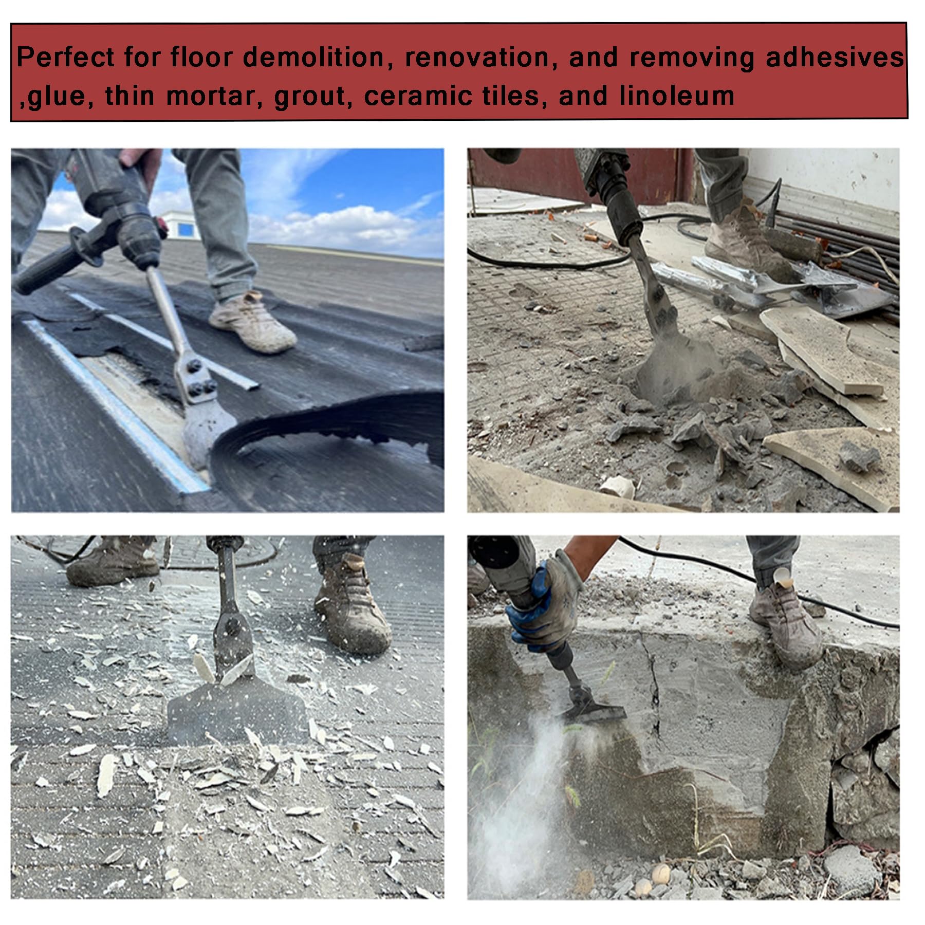 Regiis Tech angled chisel 20-degree tilt for hard-to-reach cleanups.