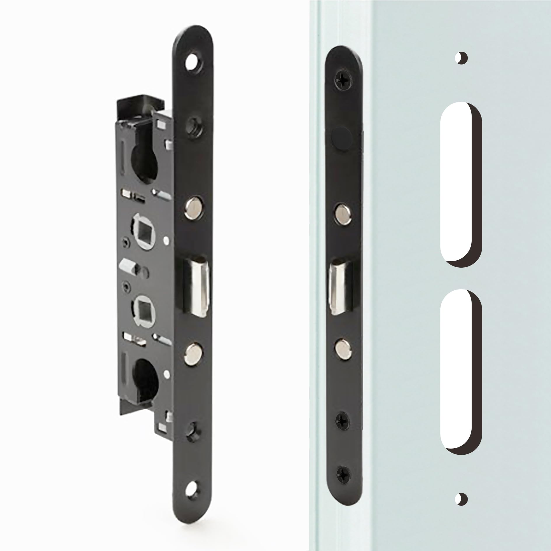 ReigaHood 2 point bolt mortise lock for Pella storm doors with sturdy bolts