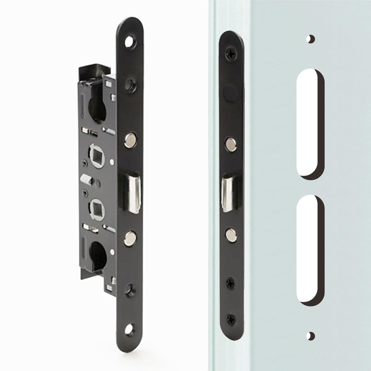ReigaHood 2 point bolt mortise lock for Pella storm doors with sturdy bolts