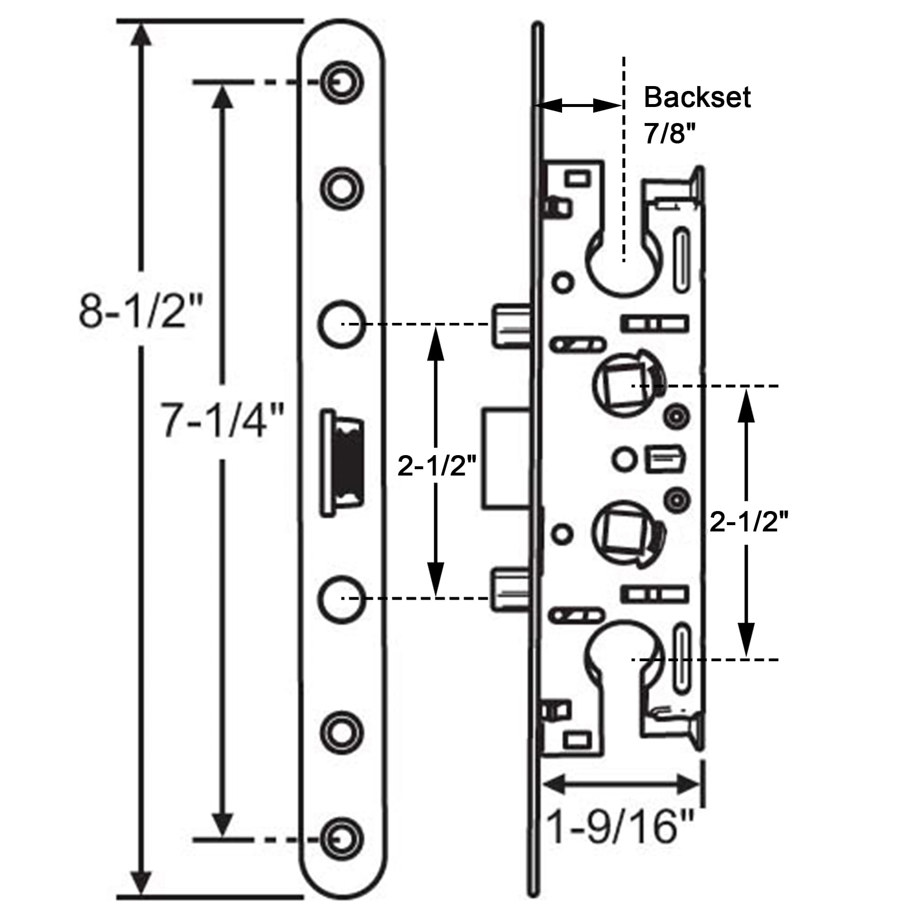 Pella storm door lock body replacement by ReigaHood