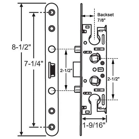 Pella storm door lock body replacement by ReigaHood
