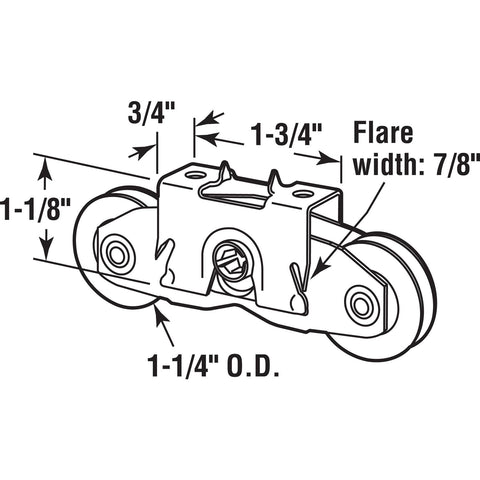 ReigaHood roller housing with push-in design for quick installation.