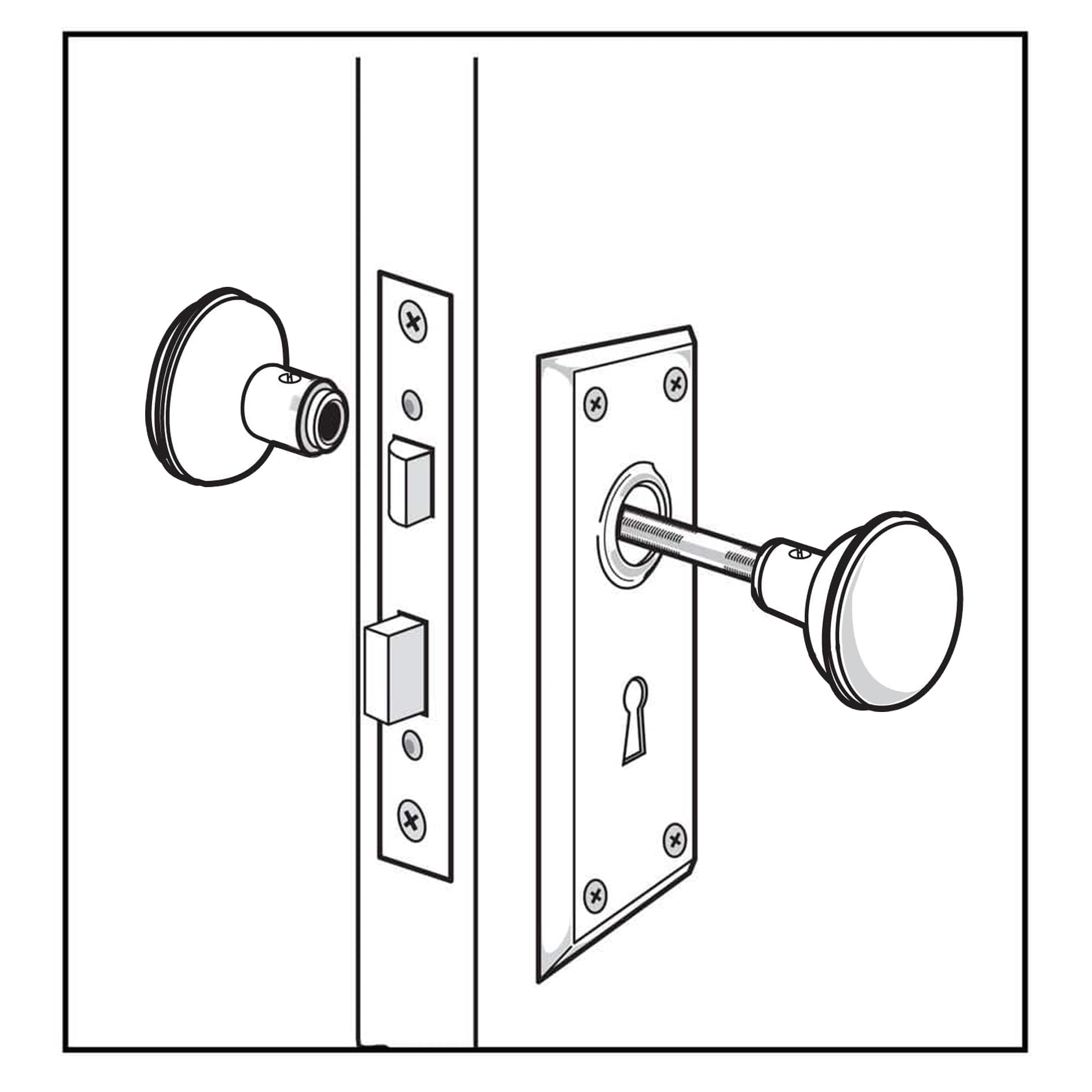 ReigaHood skeleton keys included for traditional operation.