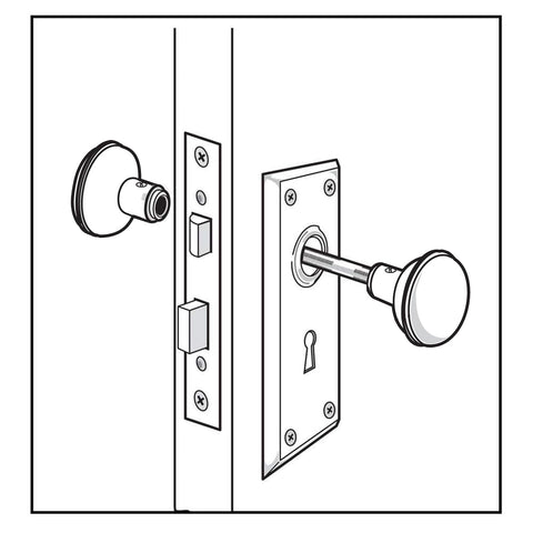 ReigaHood skeleton keys included for traditional operation.