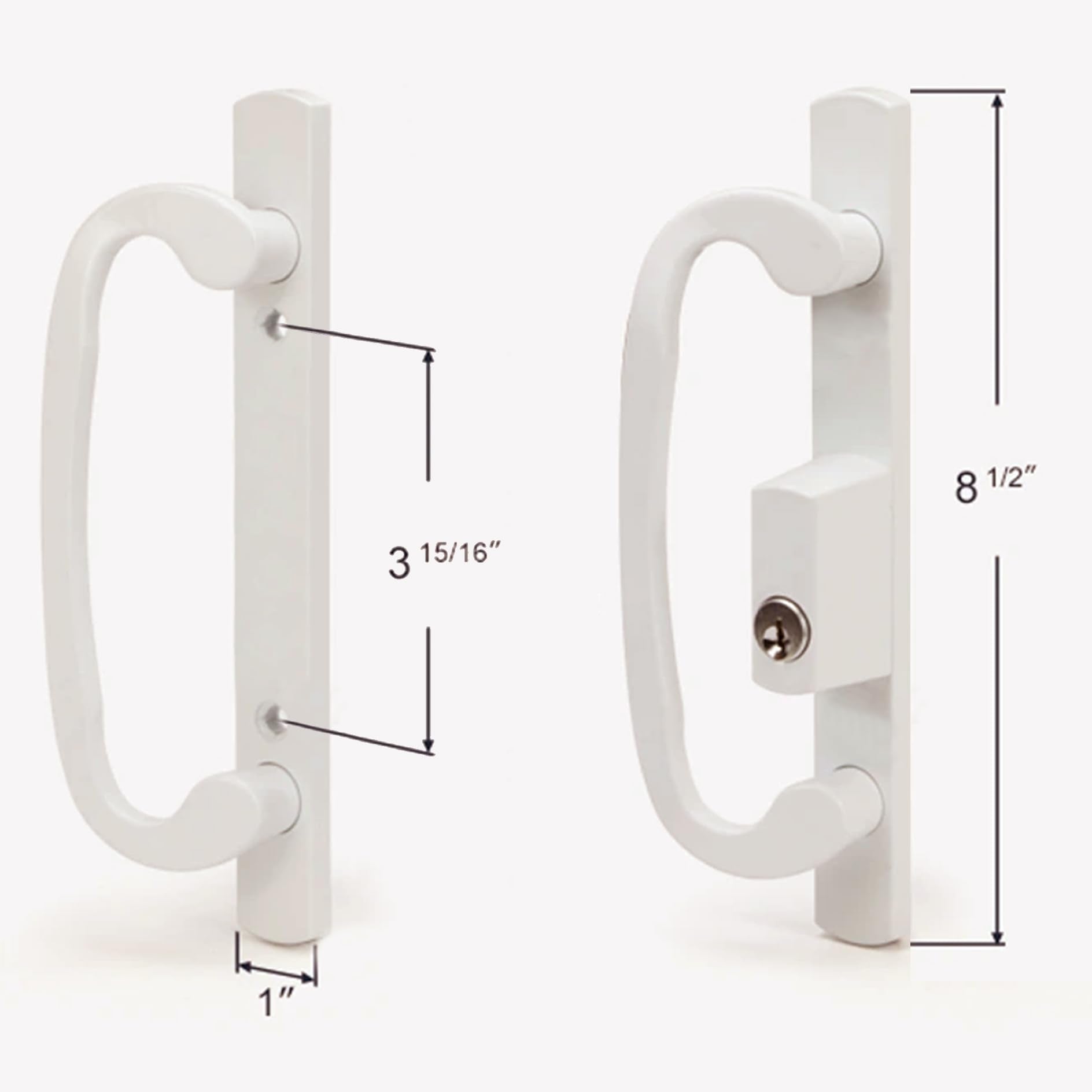 ReigaHood white diecast thumb lever showing versatile latch compatibility