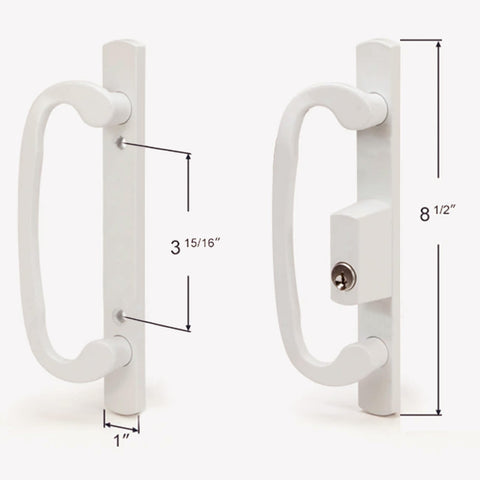 ReigaHood white diecast thumb lever showing versatile latch compatibility