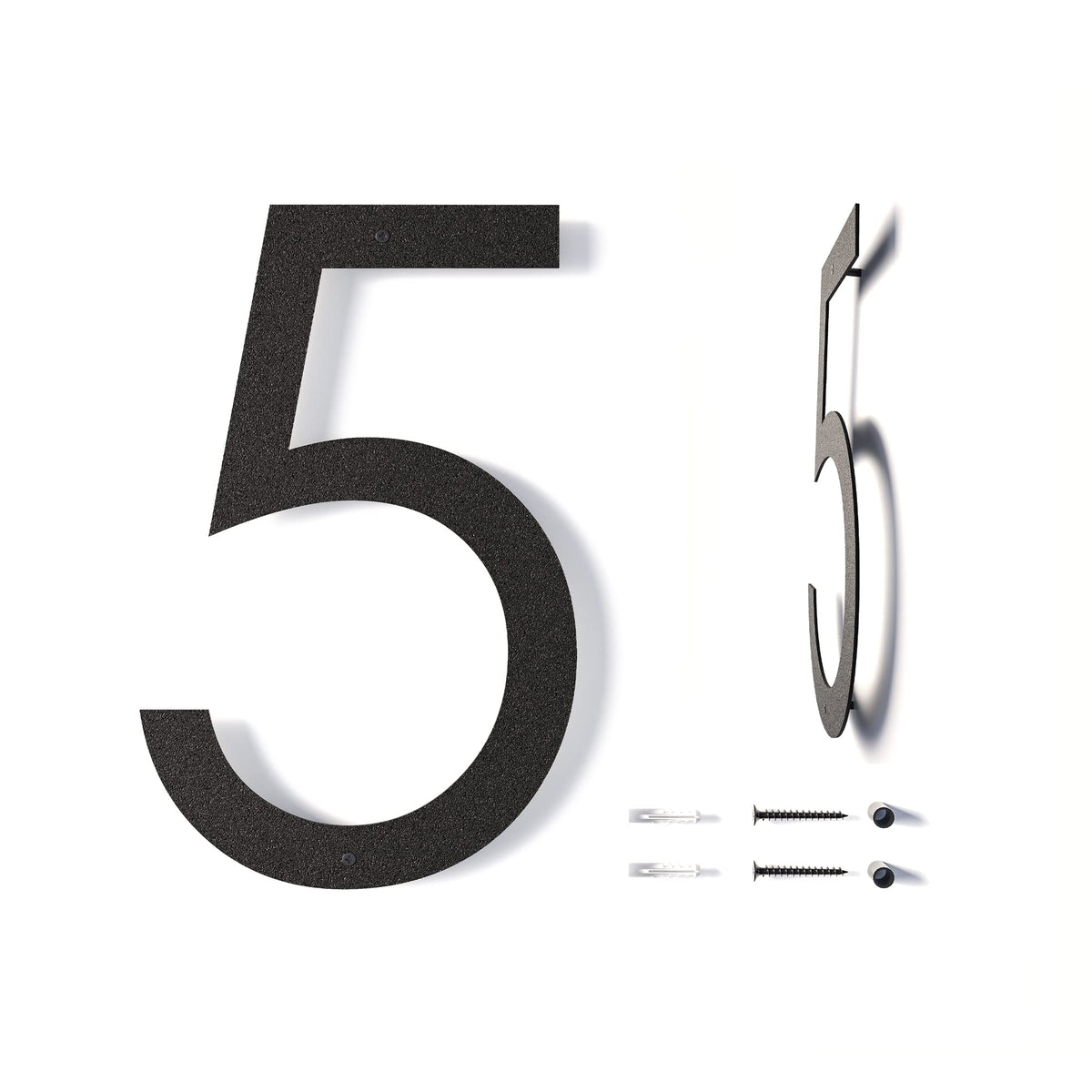 REINCARVATION 12inch floating house numbers enhance curb appeal and legibility