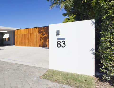 REINCARVATION large metal plaque suits house, condo, or office entrances.