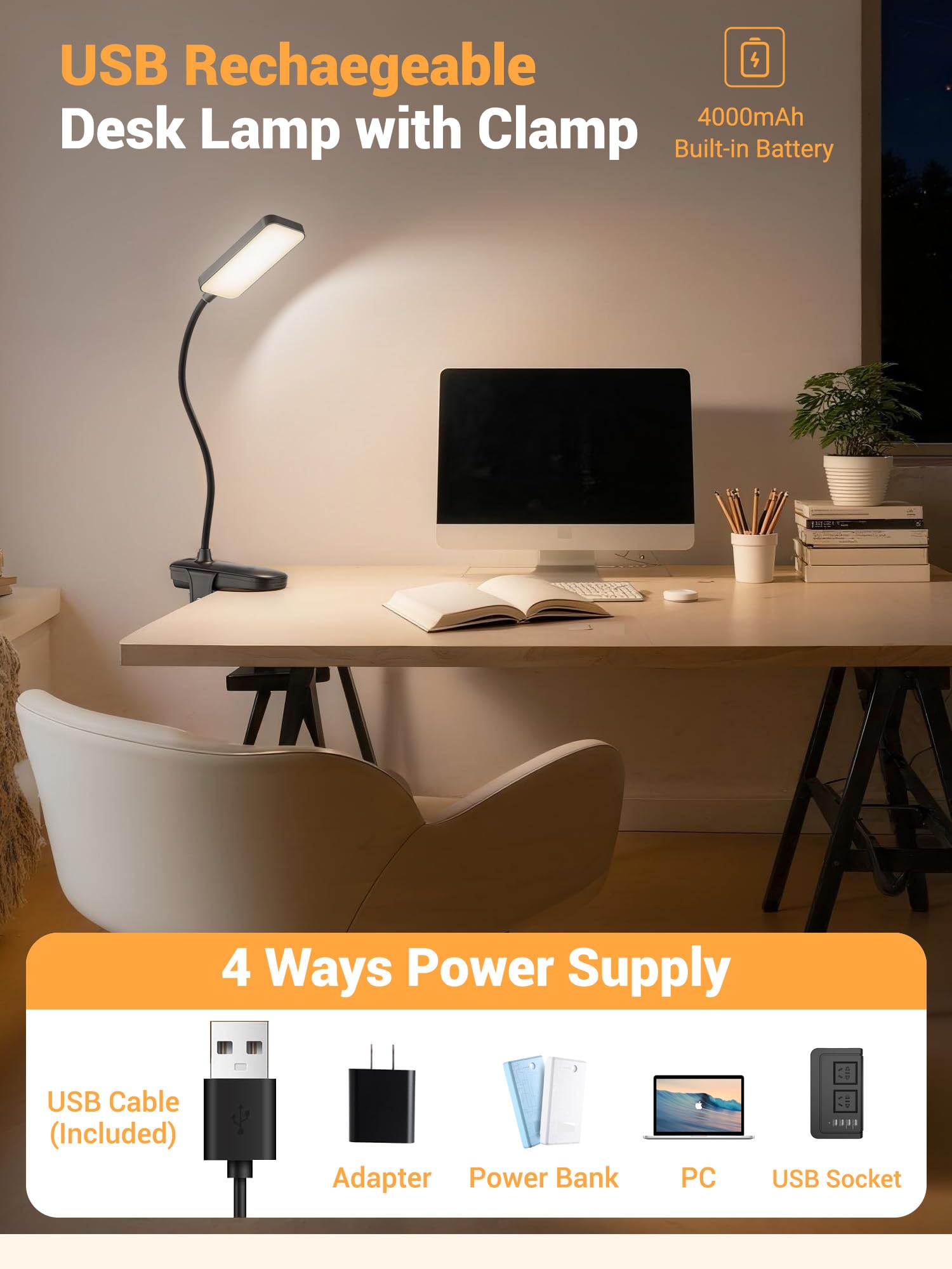 ReinHoo clip-on light delivers 450 lumen brightness for tasks